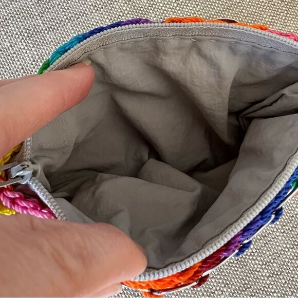 SODA TAB CLUTCH BAG, like new! In rainbow colors UNIQUE! - Picture 6 of 10